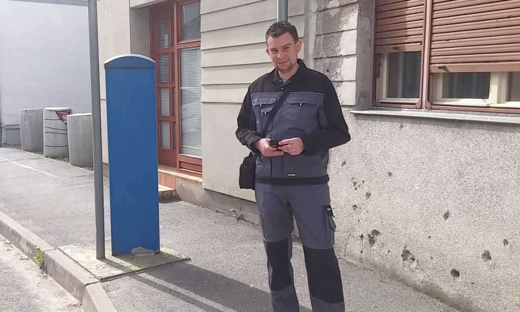 Franjo Eck, kontrolor naplate parkinga: Šetnja gradom koja nas zna koštati