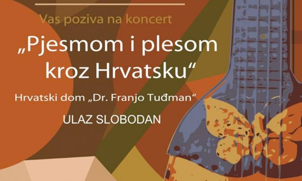 Koncert Tamburaškog orkestra Pakrac: “Pjesmom i plesom kroz Hrvatsku”