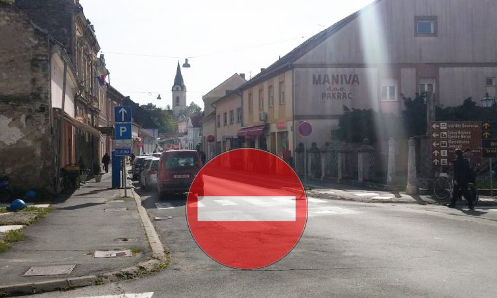 OD PETKA DO PONEDJELJKA Zatvoren promet!