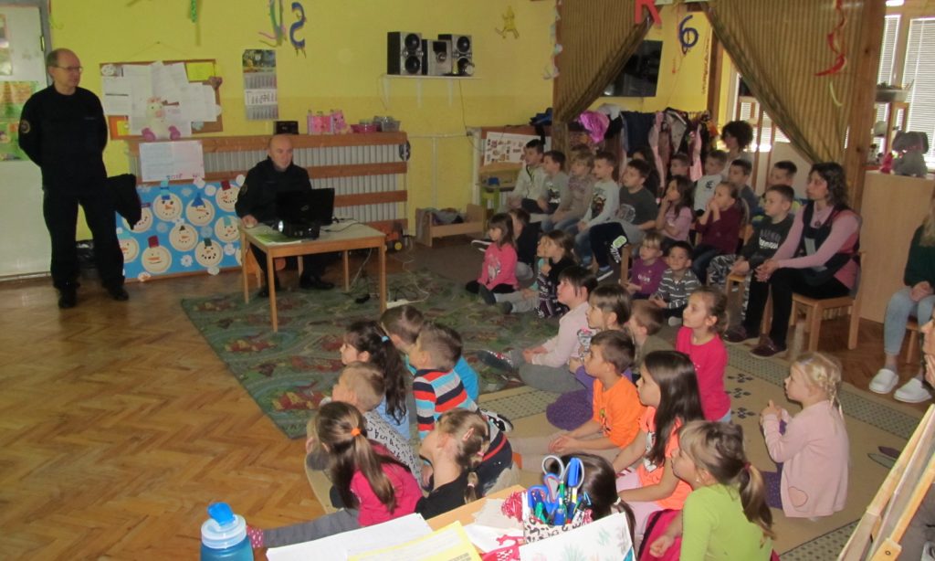 Dječji vrtić Maslačak Pakrac – Predavanje iz zaštite i spašavanja