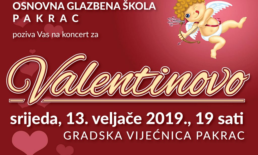 OGŠ PAKRAC Koncert povodom Valentinova