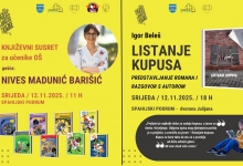 MJESEC HRVATSKE KNJIGE Dječji detektivski romani i predstavljanje romana Listanje kupusa