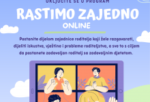 RASTIMO ZAJEDNO ONLINE Program podrške roditeljstvu
