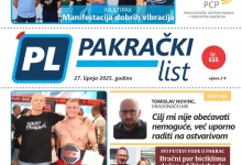 DANAS U PRODAJI Novi broj Pakračkog lista