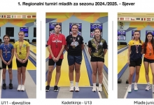 1. REGIONALNI TURNIR SJEVER Sestre Blažević osvojile broncu