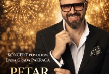 DAN GRADA PAKRACA Sutra veliki koncert Petra Graše