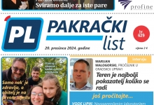 DANAS U PRODAJI Novi broj Pakračkog lista