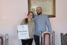 MLADI PONOSI GRADA PAKRACA Gradonačelnik ugostio zlatnu kuglačicu Lorenu Zubalj