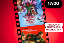 KPD SLOGA Ovaj vikend dva uzbudljiva filma za sve uzraste