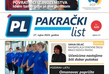 DANAS U PRODAJI Novi broj Pakračkog lista