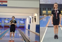 KUGLANJE Lorena Zubalj (U15) zasad prva na državnom turniru, sestra Leona (U11) treća