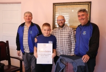 PRIJEM „KUNI“ KOD GRADONAČELNIKA Šimić: „Volim streličarstvo, a škola k'o škola“