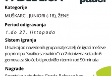 PADEL PAKRAC U tijeku su prijave za prvu Padel ligu