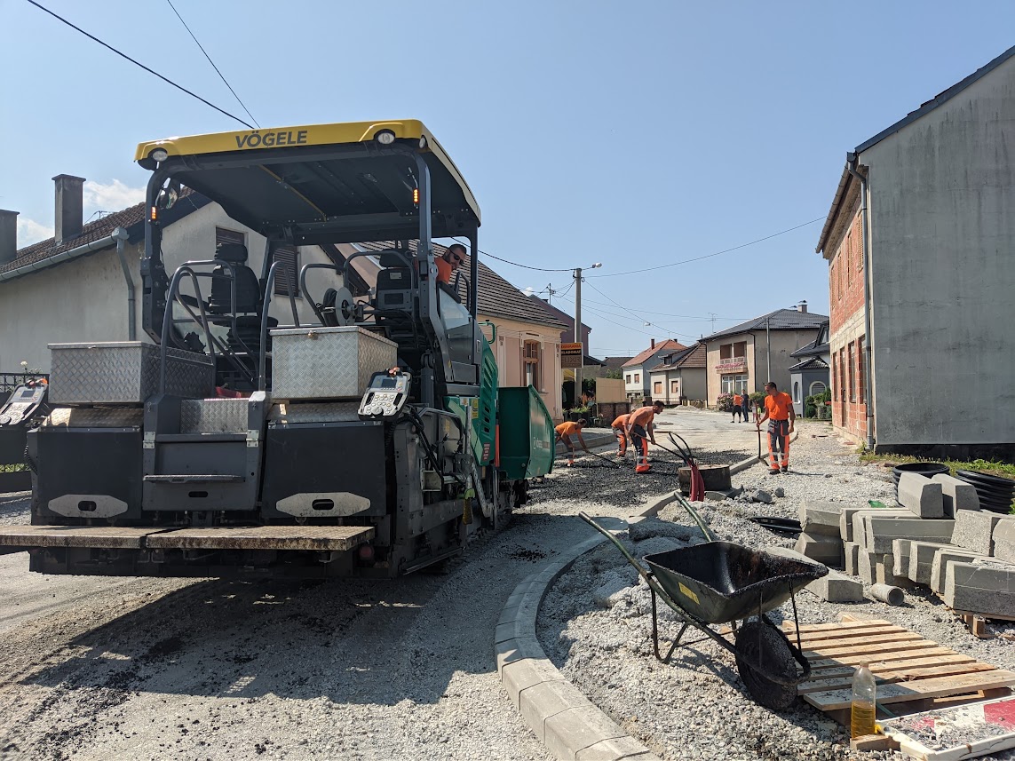 GRAĐEVINSKI RADOVI: Napokon asfalt u Bolničkoj ulici