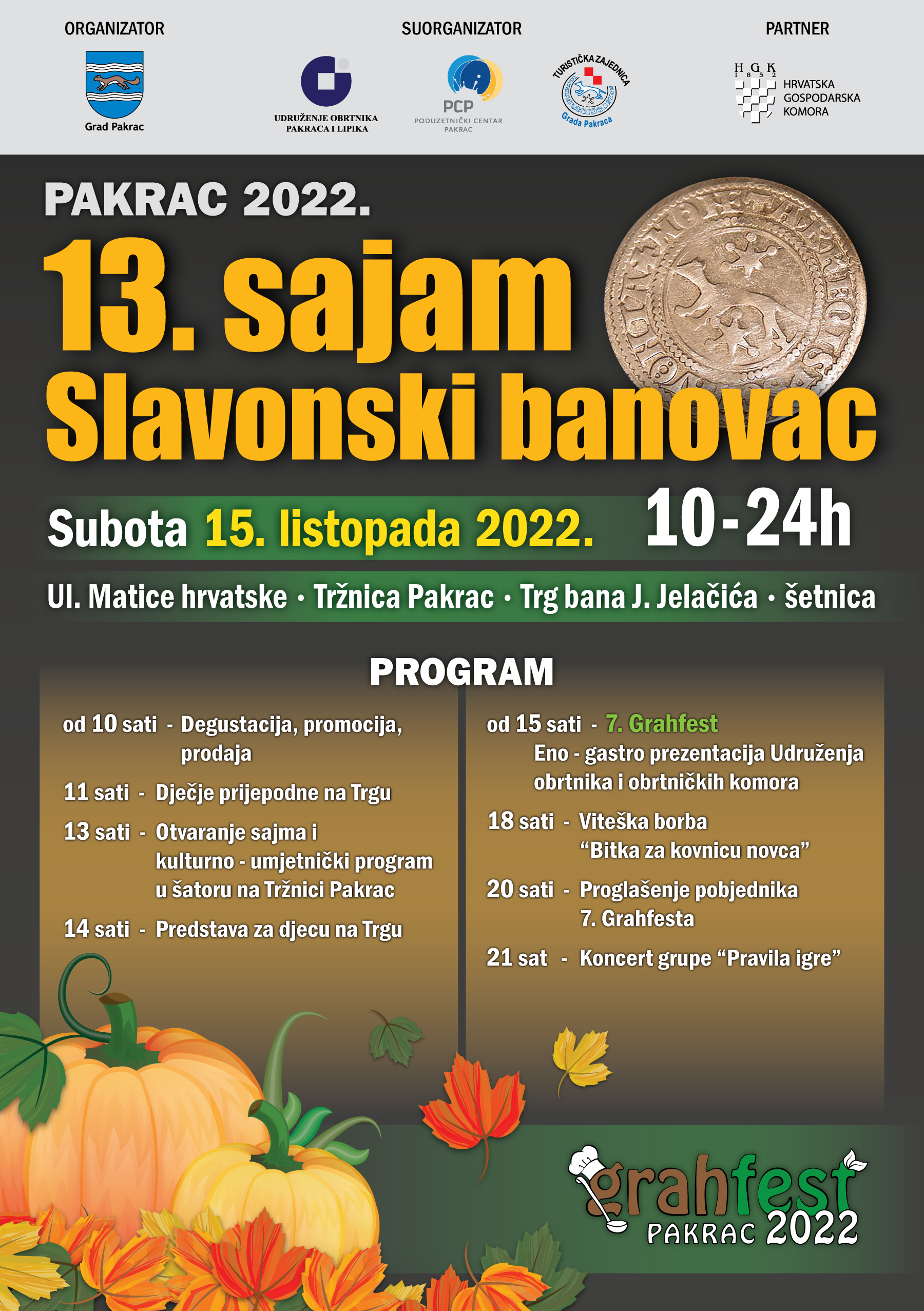 13. SAJAM „SLAVONSKI BANOVAC“ Ovaj vikend Pakrac će biti sajmeno središte kontinentalne Hrvatske