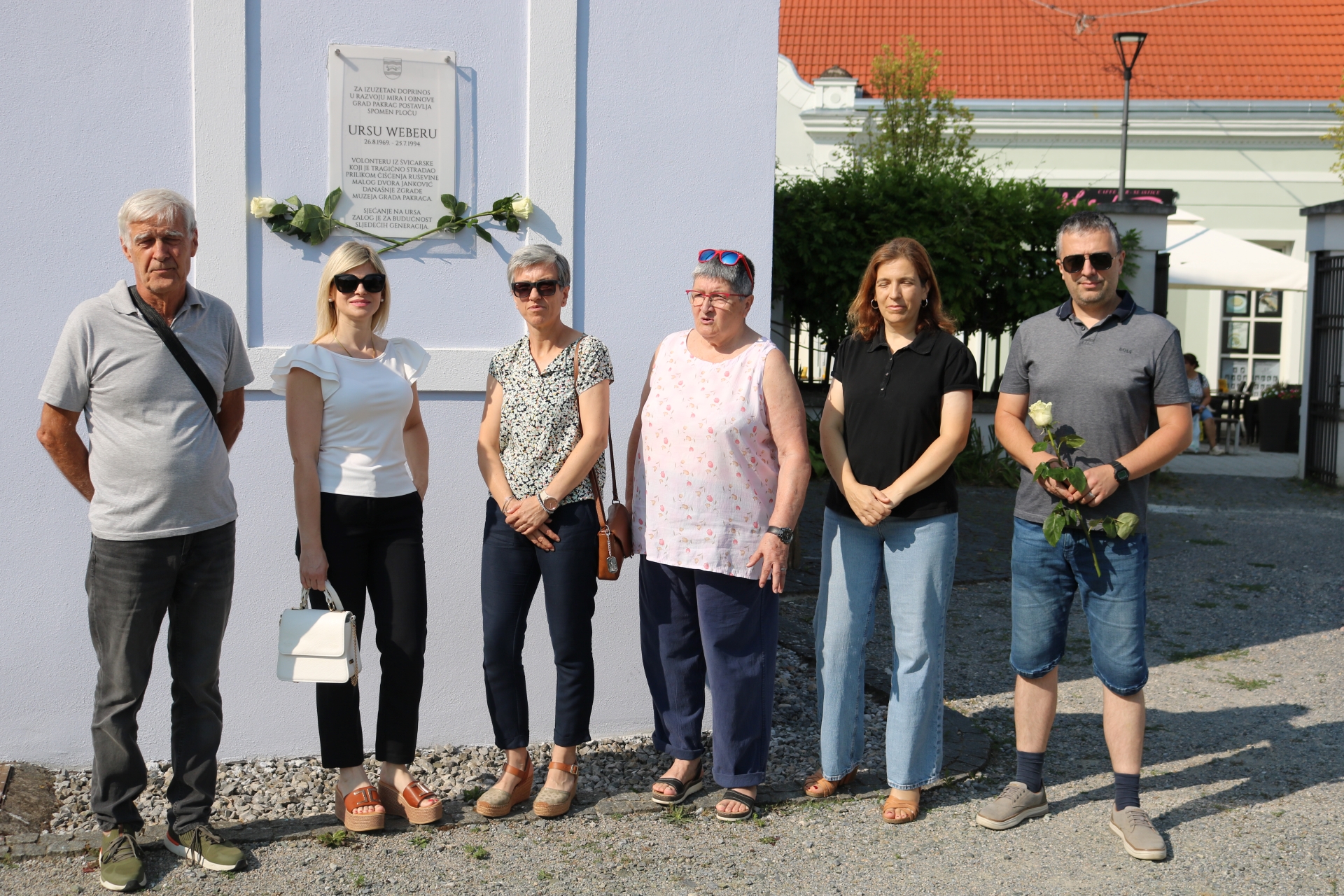 URS WEBER 30. godišnjica tragične pogibije švicarskog volontera