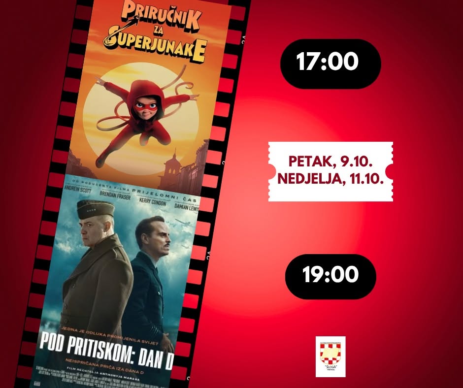 VIKEND FILMOVI U NAŠEM KINU "Priručnik za superjunake" i "Pod pritiskom: Dan D"