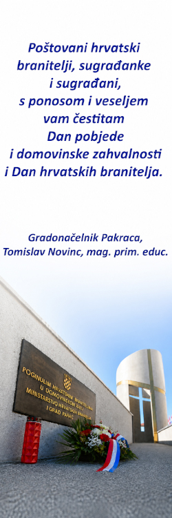 GRAD PAKRAC GRAD PAKRAC