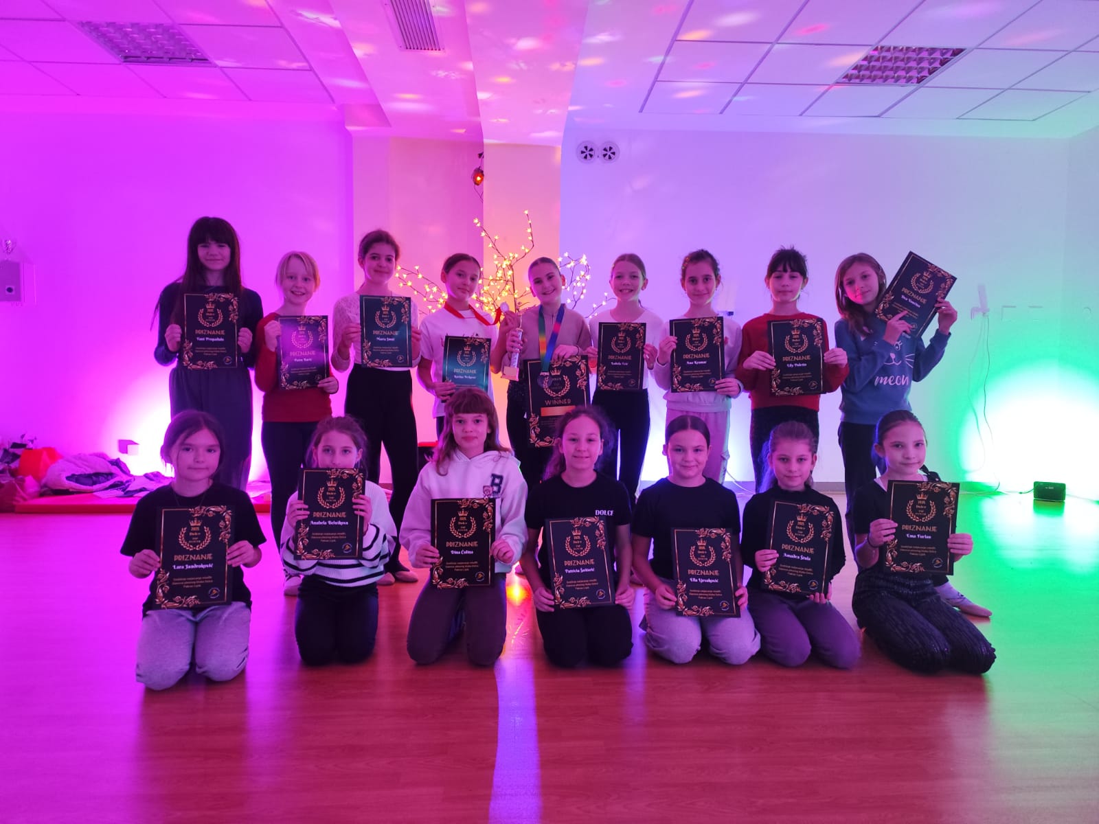 PLESNI KLUB DOLCE PAKRAC-LIPIK Gea Komljenović pobjednica Dolce Top Mini Dancer natjecanja