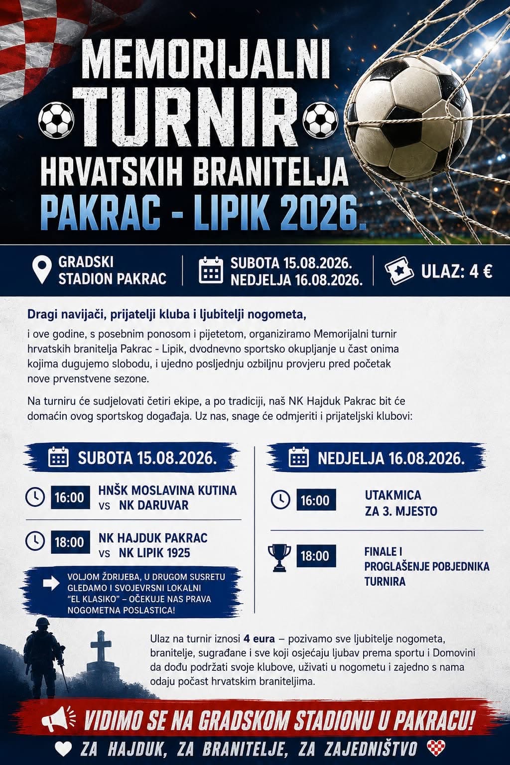 memorijal hajduk 2026