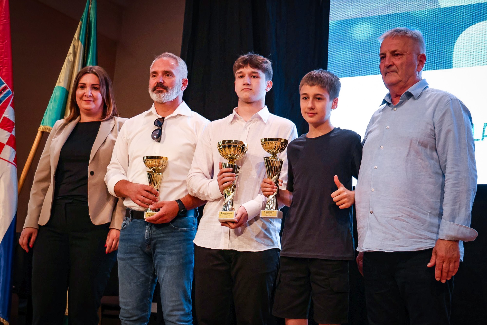 Niko Kalvi proglašen najboljim juniorom županije odmah ispred Stefana Lenčea, Ivanu Cahi 3. mjesto u kadetima