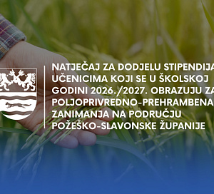 Natjecaj poljoprivreda 2026