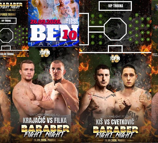 MMA BFN10 Pakrac 2026