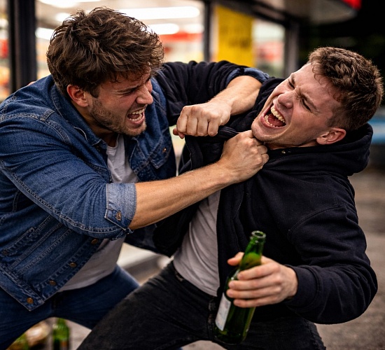 pijani sukob ispred trgovine u Pakracu