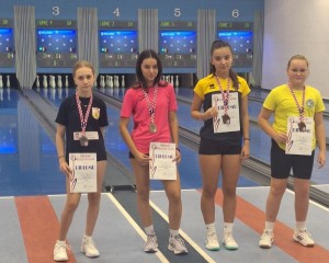 KUGLANJE Slavica Blažević brončana na Prvenstvu Hrvatske u sprintu U15Ž