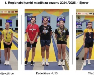 1. REGIONALNI TURNIR SJEVER Sestre Blažević osvojile broncu