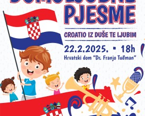 6. DJEČJI FESTIVAL DOMOLJUBNE PJESME Sudjeluje 16 natjecatelja