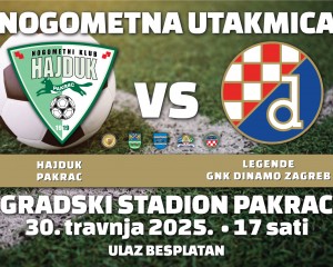 30. OBLJETNICA „BLJESKA“ Prijateljski susret legendi Dinama i pakračkog Hajduka