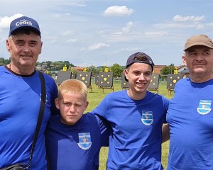 STRELIČARSKI KLUB KUNA Marošević i Seleši zlatni, Šimić srebrni
