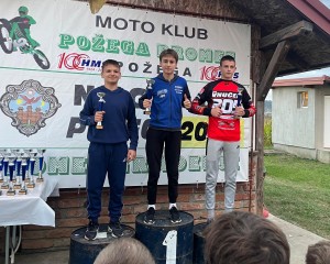 MOTOCROSS Lenče suvereno do prvog mjesta u Požegi te je na korak do titule prvaka Slavonske lige
