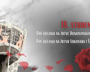 Poruka županice Jozić povodom Dana sjećanja na žrtve Domovinskog rata  i Dana sjećanja na žrtvu Vukovara i Škabrnje