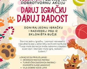 Poziv na donaciju IGRAČAKA za napuštene pse 