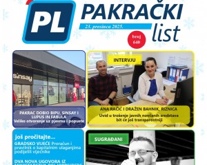 OD DANAS U PRODAJI Novi broj Pakračkog lista 640