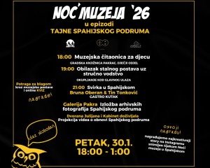 Noć muzeja u Pakracu prvi put u obnovljenom Spahijskom podrumu