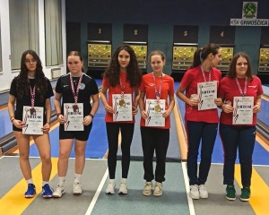 KUGLANJE Par Simona Zukanović i Slavica Blažević državne U15 viceprvakinje