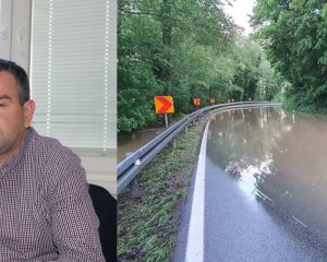 REAGIRANJE NIKOLE IVANOVIĆA Izlijevanje Orljave i zatvaranje ceste Pakrac-Požega