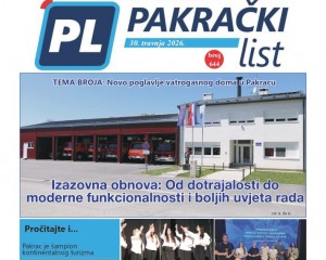 OD DANAS U PRODAJI Novo izdanje Pakračkog lista broj 644