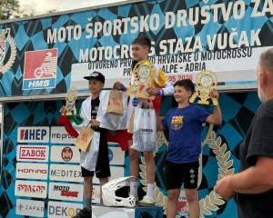 MOTOCROSS Apsolutna pobjeda Stefana Lenčea u klasi MX85 u Zaboku