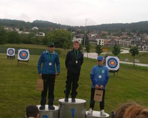 STRELIČARSKI KLUB „KUNA“ Zlato Petrovića, bronce Maroševića i Šimića