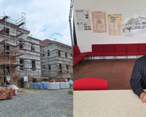 BRANITELJSKI CENTAR PAKRAC Nakon postavljenih novih temelja, dinamika radova očekivano napreduje
