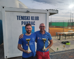 TENISKI KLUB PAKRAC Ramić i Ajman pobjednici turnira parova