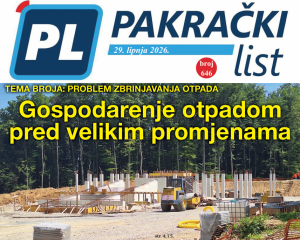 TISKANO IZDANJE „PAKRAČKOG“ Novi broj u prodaji u ponedjeljak 29. lipnja