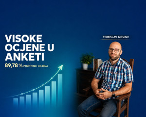 SJAJNA PODRŠKA Rad gradonačelnika Novinca gotovo 90% sudionika ankete ocijenilo pozitivno
