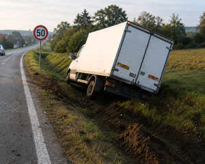 OMANOVAC U prometnoj nesreći lakše ozlijeđen vozač teretnog automobila