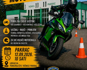 MOTO POLIGON U PAKRACU Dođi, nauči i vozi sigurno!