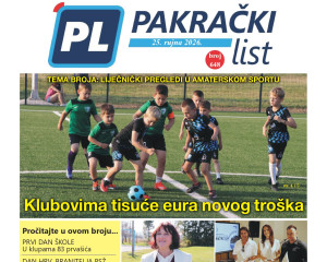 DANAS U PRODAJI Novi 648. broj „Pakračkog lista